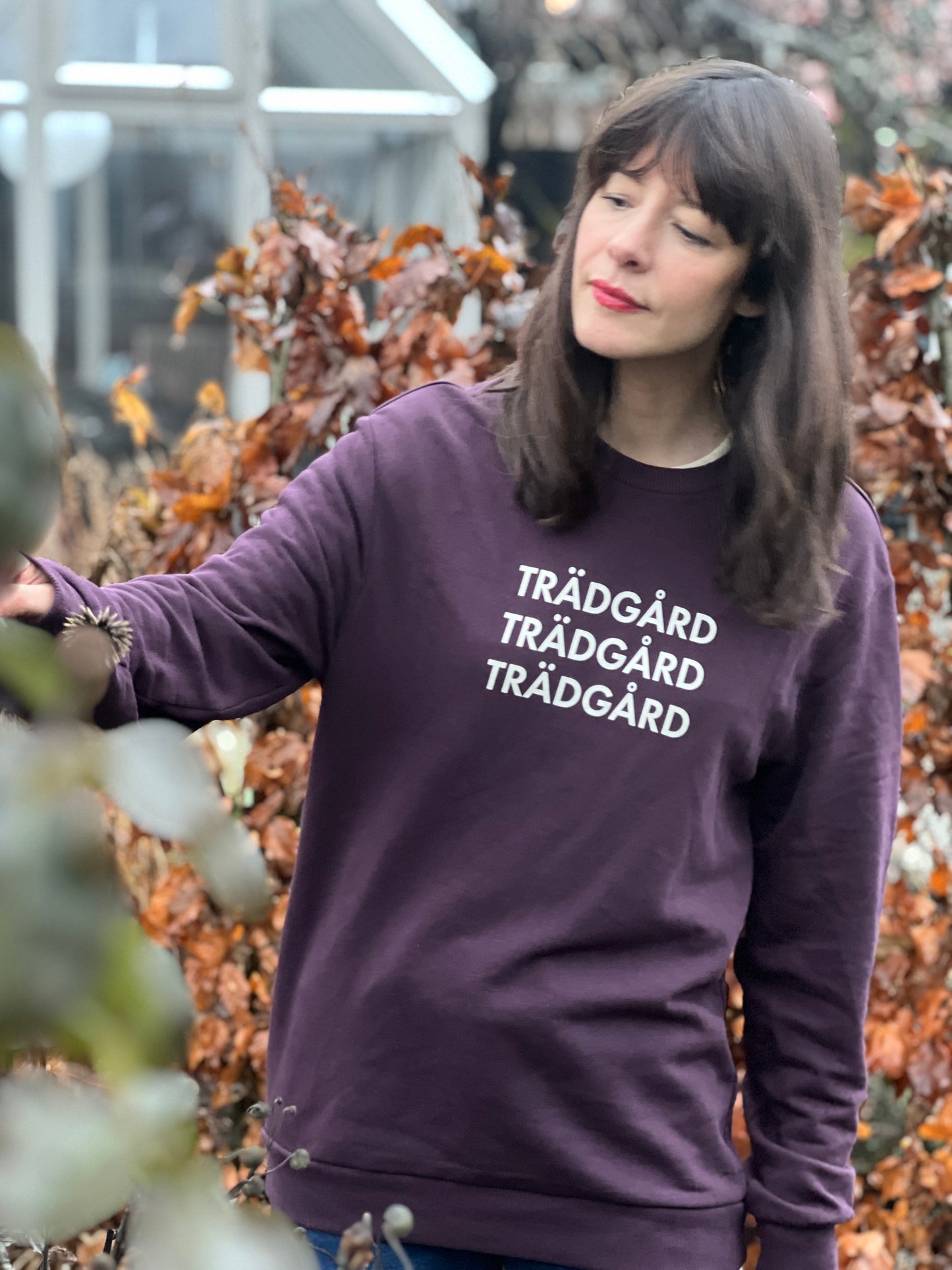 Collagetröja – Trädgård Trädgård Trädgård