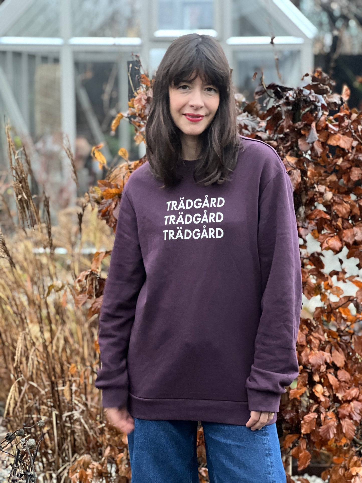 Collagetröja – Trädgård Trädgård Trädgård